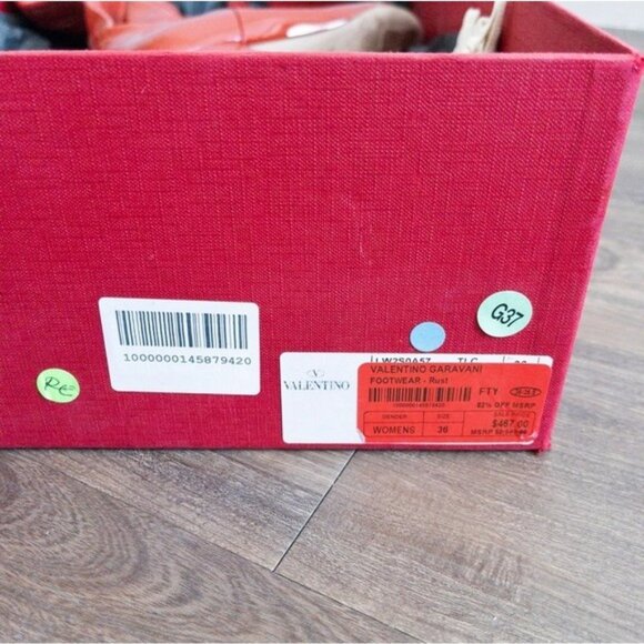 Valentino Garavani 40mm Faux Patent Leather Over The Knee Boot 36 6 Cherry Red - Picture 3 of 15